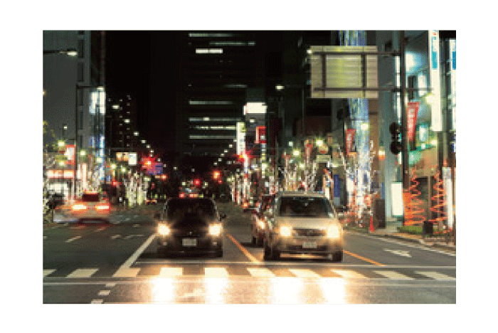 夜間運転